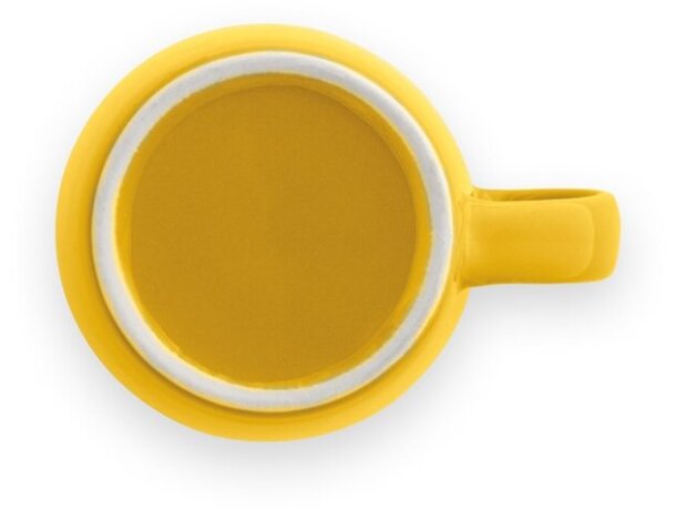 Taza Comander de ceramica para café de 370 ml Amarillo detalle 21