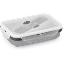 Fiambreras corporativas Saffron plegables azul