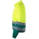 Chaqueta de sarga bicolor Neptune Large con alta visibilidad Verde/Amarillo detalle 8