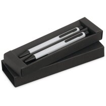 Estuche con boligrafo y portaminas barato perla