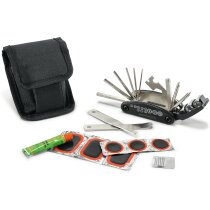 Set de 11 herramientas para bicicleta barato negro Set de 11 herramientas para bicicleta barato negro