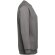 Sudadera Delta unisex de algodón y poliéster con interior cardado Gris detalle 38