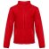Chaqueta Thc Helsinki polar para hombre, con cremallera rojo