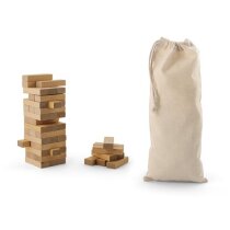 Torre de madera natural Flik lista para personalizar