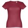 Camisetas manga corta corte entallado de algodón 150 g/m2 Thc Sofia Burdeos detalle 54
