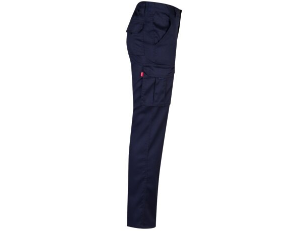 Pantalón lugh multibolsillos elástico con bolsillos de fuelle Azul marino detalle 14