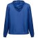 Cortavientos thc dubliners unisex nailon reciclado con capucha Azul royal detalle 9