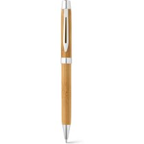 Bolígrafo de bambú con estuche a juego personalizado natural