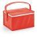 Bolsa nevera non woven para 6 latas roja