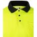 Polo bicolor alta visibilidad VL Vulcan manga larga Negro/Amarillo detalle 53