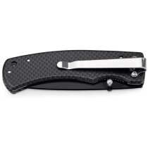 Navaja acero lacado negro