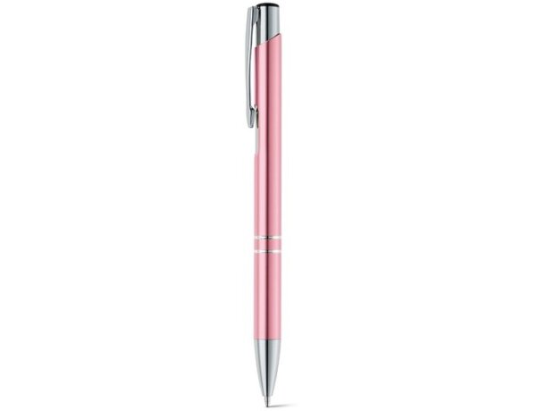 Bolígrafo clásico Beta personalizado con clip rosa claro