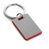 Llavero de acero inox. y abs Llavero de acero inox. y abs