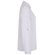 Chaqueta cocina mujer Thoth algodón y poliéster reciclado Blanco detalle 4