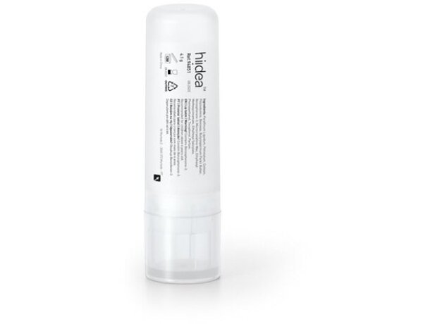 Protector labial en barra de colores blanco