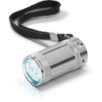 Linterna de 6 leds en dos modelos negra Linterna de 6 leds en dos modelos negra