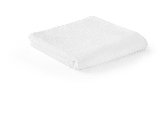 Toalla Bardem M algodón reciclado certificada OEKO-TEX 100x50cm Blanco detalle 4