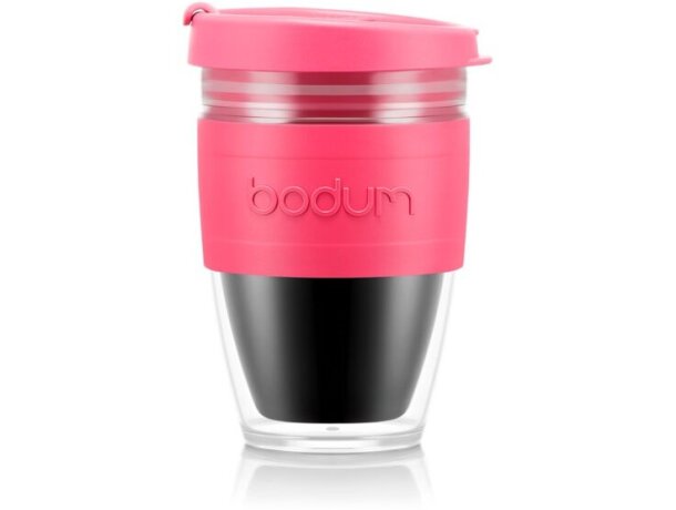 taza Joycup Double 250 de viaje 250ml rosa