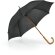 Paraguas Betsey sencillo de colores personalizado negro