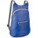 Mochila Barcelona plegable con bolsillo frontal grabada azul royal