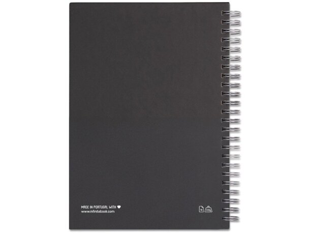 Kit Infinitebook con tapa dura y bloc reutilizable Negro detalle 7