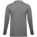 Polo Bern de manga larga en algodón 210 g/m² para hombre Gris detalle 20