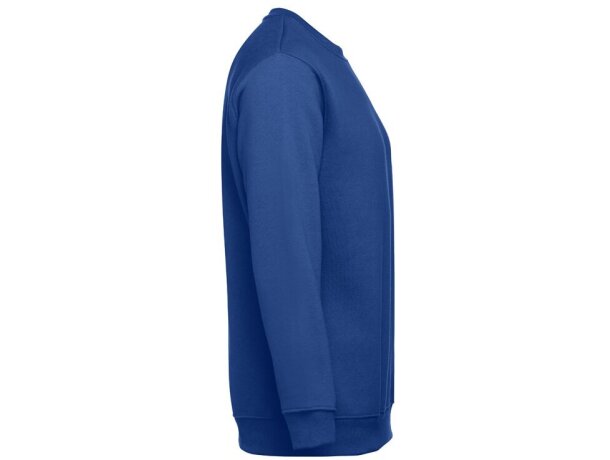 Sudadera Delta unisex de algodón y poliéster con interior cardado Azul royal detalle 35