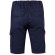 Bermudas elásticas multibolsillos Hebe con cinturilla elástica Azul marino detalle 7