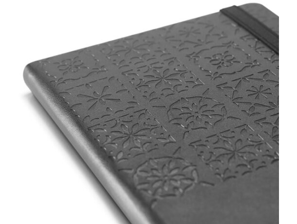 Tiles notebook. bloc de notas tiles negro