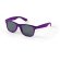 Gafas de sol de colores uv 400 violeta con logo