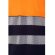 Polo piqué bicolor alta visibilidad vl achelous manga corta Azul marino/Naranja detalle 5