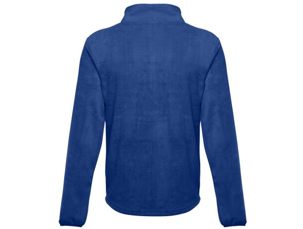 Chaqueta polar Helsinki con cremallera y bolsillos Azul royal detalle 12