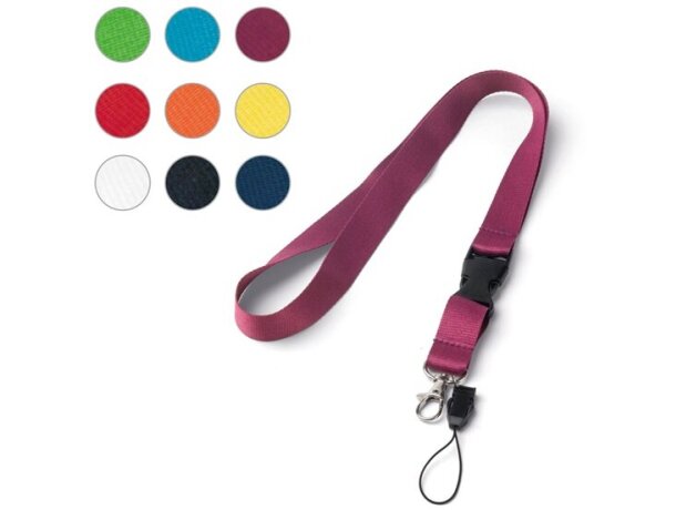 Lanyard Anquetil doble de colores personalizado