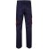 Pantalón de sarga multibolsillos bicolor VL Hypnos Azul marino/Rojo detalle 40