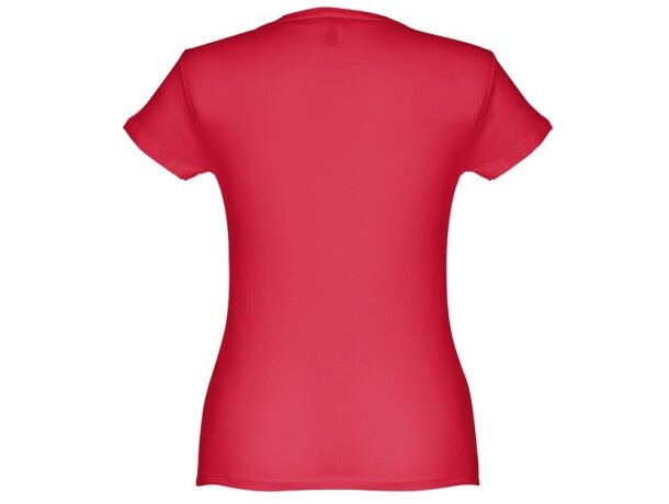 Camisetas manga corta corte entallado de algodón 150 g/m2 Thc Sofia Rojo detalle 75
