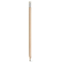 Lápiz Cornwell madera natural con goma integrada