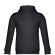 Sudadera Phoenix Kids con capucha para niños, algodón y poliéster Negro detalle 23