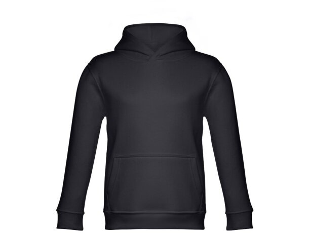 Sudadera Phoenix Kids con capucha para niños, algodón y poliéster Negro detalle 23