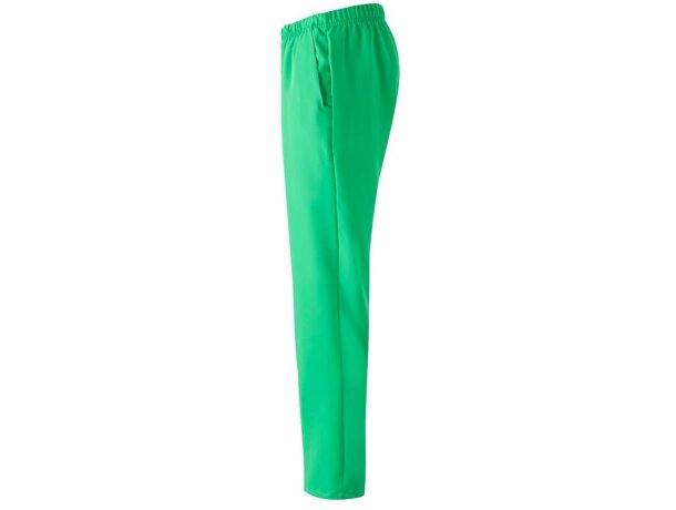 Pantalon freyr microfibra repelente a líquidos unisex sanitario Verde detalle 40