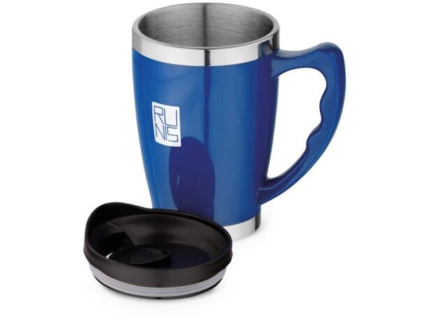 Taza Rajani de viaje 450 mL azul royal