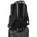 Mochila copenhagen de sarga reciclada resistente al agua Negro detalle 6