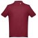 Polo Adam de algodón piqué cardado con cuello canalé Burdeos detalle 50