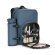 Mochila nevera whitsunday para pícnic con vajilla incluida Azul detalle 9