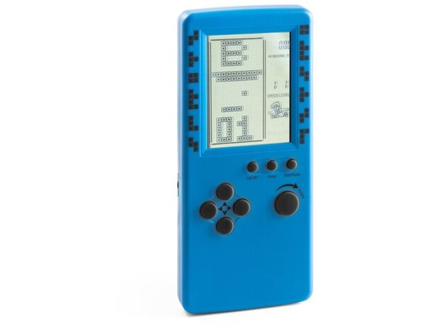 Consola retro Branson con 26 juegos clásicos en abs Azul royal detalle 3