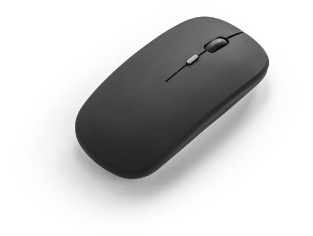 Ratón inalámbrico khan con batería recargable de 500mah Negro detalle 8