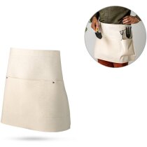 Delantal Chicory lona algodón 260g 3 bolsillos