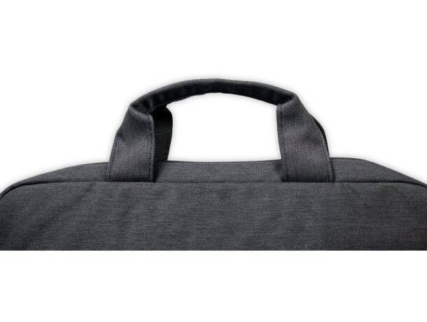 Bolso Genoa para portátil 15 pulgadas en poliéster reciclado 600D Azul detalle 9