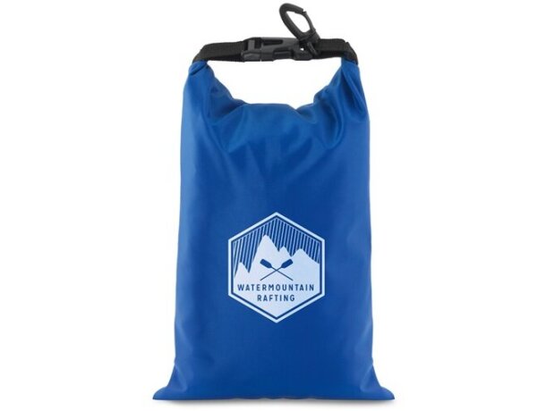 Bolsa Purus de poliester impermeable pequeña azul royal