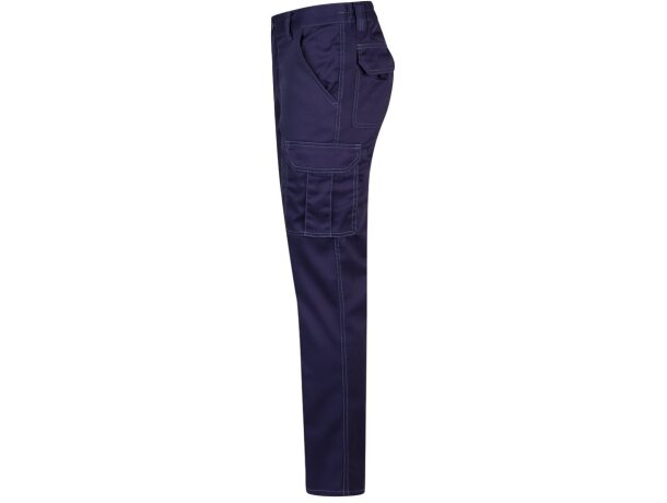 Pantalón lugh multibolsillos elástico con bolsillos de fuelle Azul detalle 44