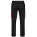Pantalón elástico bicolor fides con seis bolsillos funcionales Negro/Rojo detalle 28